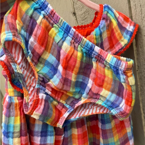 Tucker + Tate Plaid Dress and Matching Shorts - Picture 5 of 7